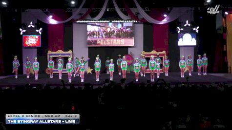 The Stingray Allstars - Lime [2025 L3 Senior - Medium Day 2] 2025 ASC Battle Under the Big Top Grand Nationals