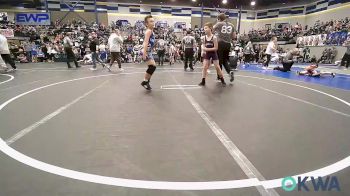 75 lbs Consi Of 4 - Jett McConnell, Chickasha Youth Wrestling vs Carter Hernnadez, Choctaw Ironman Youth Wrestling