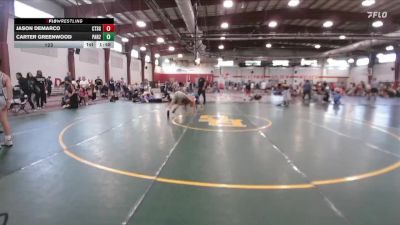 123 lbs Round 4 (12 Team) - Carter Greenwood, Parabellum 2 vs Jason DeMarco, CT Sneaky Golem`s