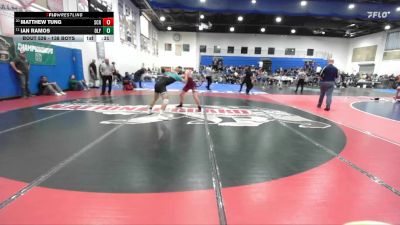 138 Boys Cons. Round 3 - Ian Ramos, Olympian vs Matthew Tung, Scripps Ranch