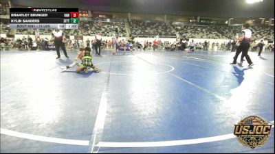 73 lbs Semifinal - Brantley Brunger, Raw Wrestling Club vs Kylin Sanders, Standfast