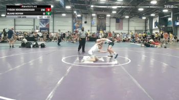 138 lbs Rr Rnd 2 - Tyson Kronenberger, FORGE H/S 2 vs Blake Boyer, Kraken Black