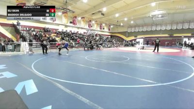 106 lbs Cons. Round 4 - Maddox Delgado, Santa Rosa Academy vs Eli Silva, Norte Vista
