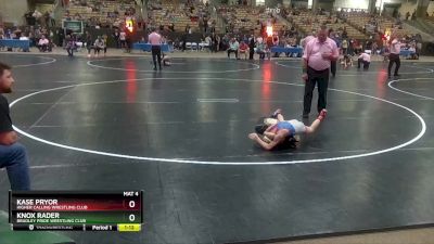 65 lbs Cons. Semi - Knox Rader, Bradley Pride Wrestling Club vs Kase Pryor, Higher Calling Wrestling Club