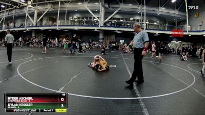 88 lbs Finals (2 Team) - Dylan Kessler, Kraken vs Ryder Ascherl, U2 Uprising Black