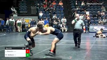 141 lbs Consolation - Joseph Bianchi, Ark-Little Rock vs Mason Wallace, Chattanooga