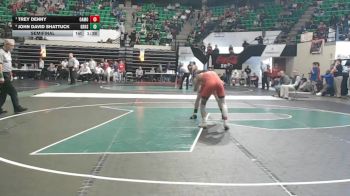 7A 132 lbs Semifinal - Trey Denny, Oak Mountain vs John David Shattuck, Grissom Hs