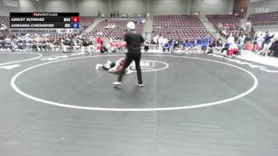 145 lbs Semis & 1st Wrestleback (8 Team) - Ashley Schwarz, Northern Oklahoma College- Tonkawa vs Adrianna Chronister, Murray State