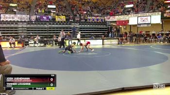 113 lbs Quarterfinal - Josh Juenemann, Oberlin-Decatur Community vs Tanner Loughrie, Haven