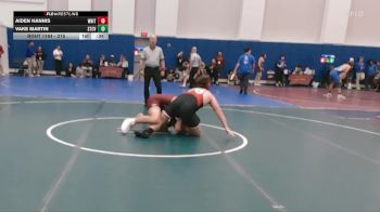 215 lbs Cons. Round 1 - Vake Martin, St Christopher vs Aiden Hannis, Whitehall