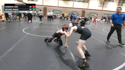 84 lbs Cons. Semi - Cameron Ches, Colonial Pride vs Michael Pagan, All I See Is Gold Academy