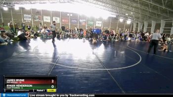 49 lbs Round 1 (4 Team) - Ryker Henderson, Team Wyoming vs James Irvine, Mat Demons