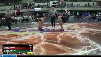 160 lbs Finals (8 Team) - Arjun Nagra, Vacaville vs Ethan Forker, Bettendorf