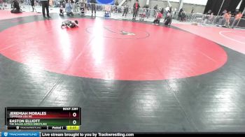 49 lbs Semifinal - Easton Elliott, The Dalles Aztecs Wrestling vs Jeremiah Morales, Toppenish USA WC