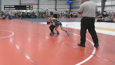 64 lbs Round 4 - 2:15pm Saturday - Henry Roxby, PA Silver vs Riddic Bunn, Gotcha