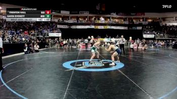4A 127 lbs Champ. Round 1 - Trenton Hall, Ruidoso vs Gavin Everett, Moriarty