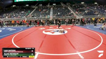 70 lbs Cons. Round 3 - Liam Watkins, Green River Grapplers Wrestling vs Elijah Reynolds, Windy City Wrestlers