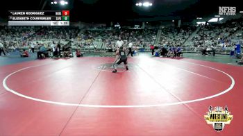 G6A-120 lbs Cons. Semi - Lauren Rodriguez, NOBLE (Girls) vs Elizabeth Courverler, SAPULPA (Girls)