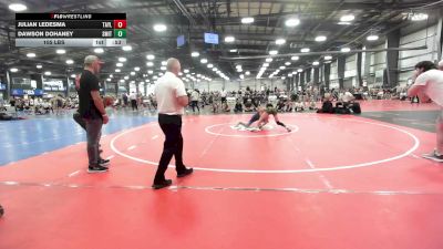 105 lbs Rr Rnd 1 - Julian Ledesma, Taylor Hammers - MS vs Dawson Dohaney, Smittys Barn - MS