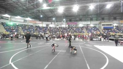 53 lbs Rr Rnd 2 - Sebastian Bernard, Dragon Wrestling CO vs Lucas Perez, Bear Cave