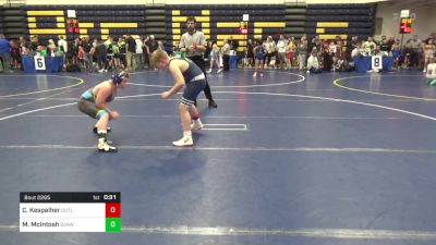 120 lbs Semifinal - Cooper Kespelher, Outlaws WC vs Mason McIntosh, B2awc