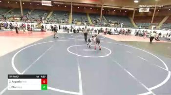 70 lbs Rr Rnd 3 - Dominic Arguello, Taos Jr vs Landon Eller, Prescott Valley Youth