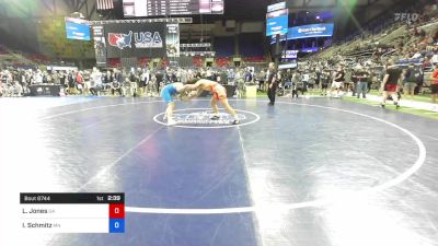 182 lbs Cons 16 #1 - Landon Jones, Georgia vs Isaiah Schmitz, Minnesota