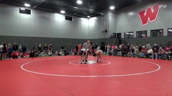 JV-27 lbs Round 3 - Winter Smith, Wapello vs Tenea Martinez, Muscatine
