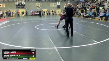 215 lbs Quarterfinal - Josiah James, Dimond vs Sithri Fainuulelei, Bartlett High