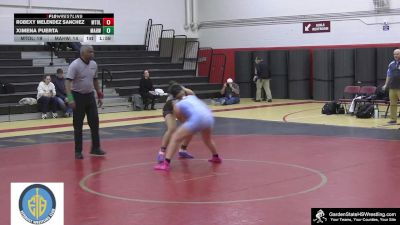 145 lbs Robexy Melendez Sanchez, Mount Olive/Randolph vs Ximena Puerta, Mahwah