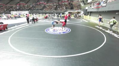 157 lbs Champ. Rd Of 64 - Christian Sotelo, Golden Valley (Merced) High School Wrestling vs David Medina, Beat The Streets - Los Angeles
