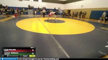 175 lbs Champ. Round 1 - Clae Holling, Liberty vs Tommy Deebach, Tonasket