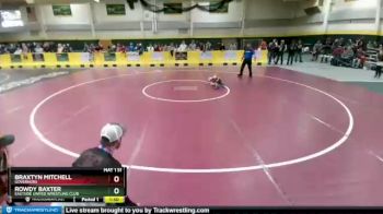 40 lbs Quarterfinal - Otis Perlichek, Sundawg Wrestling Club vs Zayne Graham, Watford City Wolves