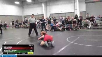 120 lbs Round 5 (6 Team) - Josh Villaflor, Virginia Patriots vs Kai Lewis, Scanlan