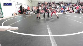 67 lbs Consolation - Kutter Means, Tahlequah Wrestling Club vs Logan Cosby, Skiatook Youth Wrestling