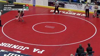172 lbs Semifinal - Alan Radjabov, Neshaminy vs Colt Sipes, Altoona