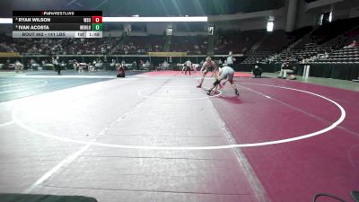 141 lbs Quarterfinal - Ryan Wilson, Washington State vs Ivan Acosta, Menlo