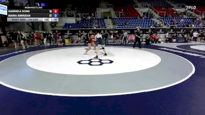 140 lbs Cons. Sub-rd Of 32 - Gabriela Song, VA vs Maria Emirzian, CT
