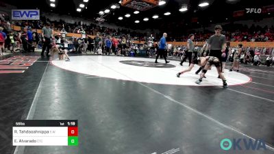 58 lbs Final - Rivers Tahdooahnippah, Elgin Wrestling vs Emmett Alvarado, Comanche Takedown Club