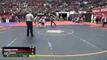 D1-106 lbs Cons. Round 2 - Gunner Havens, Teays Valley vs Kurt Mokros, Olentangy