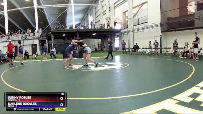 183 lbs Placement Matches (8 Team) - Sunny Robles, Arizona vs Darlene Rosales, Texas