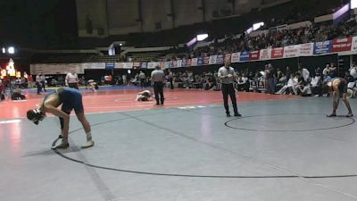 132 lbs Champ Round 1 (16 Team) - Charles Mattos, Denbigh vs D.j. Mabie, Skyline