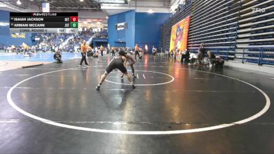 138 lbs Cons. Round 5 - Armani McCann, Jackson Township vs Isaiah Jackson, Gettysburg