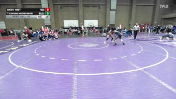 130 lbs Cons. Round 6 - Lavaeh Heidelberg, Millard South vs Daisy Yost, Yukon