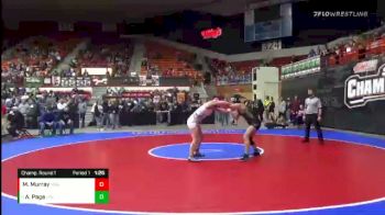 155 lbs Champ. Round 1 - Alyssa Page, LaCygne-Prairie View vs Marissa Murray, Norwich