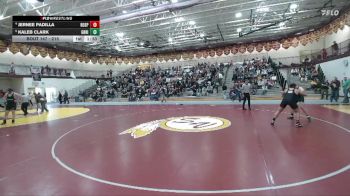 215 lbs Quarterfinal - Kaleb Clark, Green River vs Jernee Padilla, Rock Springs