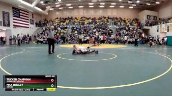 106 lbs Quarterfinal - Max Holley, COPLEY vs Tucker Chapman, SPRINGFIELD(Akron)