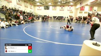 120 lbs Final - Abigail Stone, Lebanon vs Morgan Gora, Alvirne