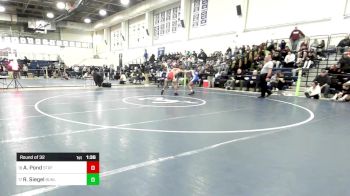 144 lbs Round Of 32 - Andrew Pond, Stratford vs Ryan Siegel, Bunnell