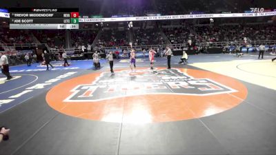 II-124 lbs Cons. Semi - Trevor Middendorf, Newark Valley vs Joe Scott, Letchworth